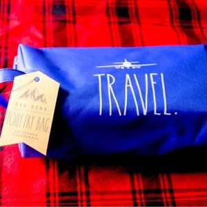 Rae Dunn travel toiletries bag NWT